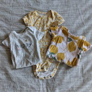 Newborn girl onesie bundle